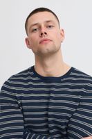 classico BLEND BHAjlan uomo maglione in maglia fine con dettaglio label maglione in maglia 20717703-131008 Beige