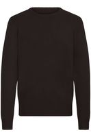 klassischer CASUAL FRIDAY CFHeine Herren Grobstrickpullover mit Label-Detail Strickpullover 20505605-193911 Schwarz