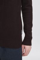 klassischer CASUAL FRIDAY CFHeine Herren Grobstrickpullover mit Label-Detail Strickpullover 20505605-193911 Schwarz