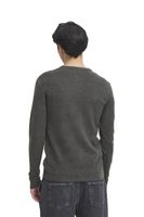 classique CASUAL FRIDAY CFHeine homme pull grosse maille avec détail label pull en maille 20505605-50818 Gris