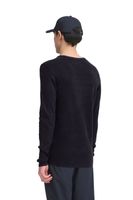classique CASUAL FRIDAY CFHeine homme pull grosse maille avec détail label pull en maille 20505605-194013 Bleu