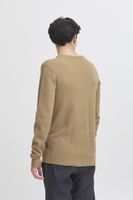 classique CASUAL FRIDAY CFHeine homme pull grosse maille avec détail label pull en maille 20505605-1713121 Beige