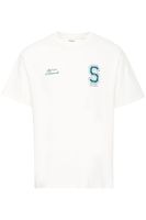 klassisches SOLID SDRowdy Herren T-Shirt mit Rundhals Shirt 21108686-114201 Weiß