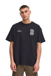 klassisches SOLID SDRowdy Herren T-Shirt mit Rundhals Shirt 21108686-194008 Schwarz