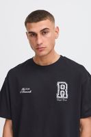 klassisches SOLID SDRowdy Herren T-Shirt mit Rundhals Shirt 21108686-194008 Schwarz