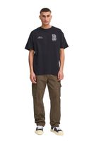 klassisches SOLID SDRowdy Herren T-Shirt mit Rundhals Shirt 21108686-194008 Schwarz