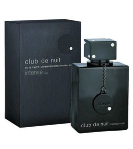 ARMAF Club De Nuit Intense Eau de Parfum Homme, Parfum Corps Fruité-Fumé, 105 ml, Noir