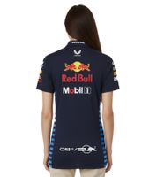 Oracle Red Bull Racing Formula 1 F1 Team 2024 Women's T-Shirt with Sponsor Logos Sports Shirt 701231007 001 Navy