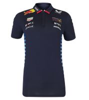 Oracle Red Bull Racing Formula 1 F1 Team 2024 Women's T-Shirt with Sponsor Logos Sports Shirt 701231007 001 Navy