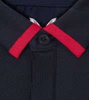 Oracle Red Bull Max Verstappen Racing 2024 Formula 1 F1 Team Women's Polo Shirt with Sponsor Logos Sports Shirt 701231017 001 Navy