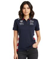Oracle Red Bull Racing 2024 Formula 1 F1 Team Polo US Edition Women's Polo Shirt with Sponsor Logos Sports Shirt 701231029 001 Navy