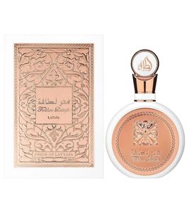 Lattafa Fakhar Eau de Parfum Donna, Fragranza Fruttata-Floreale, Profumo per il Corpo, 100 ml Oro Rosa