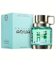 ARMAF Odyssey Aqua Eau de Parfum Uomo, Fragranza Corpo Fresca Agrumata 100ml Argento