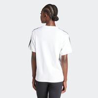 Lässige adidas 3-Stripes Damen T-Shirt im Originals Look Basic IR8051-00220 Weiß