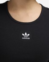 Camiseta de manga larga corta informal adidas para mujer con corte moderno IW5725-00007 Negra