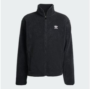 Sporty adidas fleece jacket for men JV7676-00007 Black