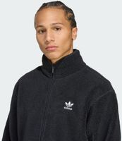 Sporty adidas fleece jacket for men JV7676-00007 Black