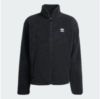 Sporty adidas fleece jacket for men JV7676-00007 Black
