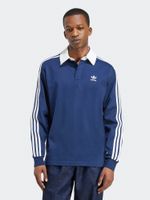 Classic adidas Rugby Polo Men's Polo Long Sleeve JY1400-22982 Blue