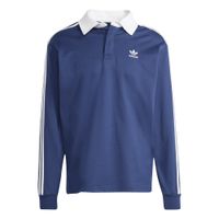 Classic adidas Rugby Polo Men's Polo Long Sleeve JY1400-22982 Blue
