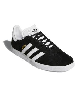 Zapatillas adidas Gazelle cómodas, unisex, modelo BB5476-05847, color negro/blanco.