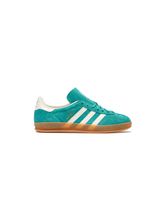 Baskets d'intérieur adidas Gazelle pour homme, confortables, modèle JQ8391-22970, turquoise.