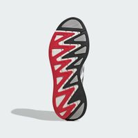 Baskets unisexes adidas Adizero Aruku JR1611-15566 blanches et rouges, style sportif