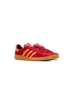Baskets classiques adidas Muenchen pour femme JS3999-22960 rouges