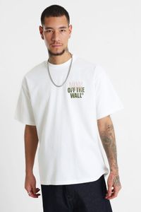 Comfortable Vans Metal Wall SS Men's T-Shirt VN000PCE-00220 White