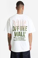 Comfortable Vans Metal Wall SS Men's T-Shirt VN000PCE-00220 White