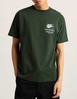 T-shirt homme Vans Stacked Hi SS tendance VN000PEW-21631 Vert