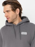 Sporty Vans Earthbound Loose PO Fleece Mou Men's Hoodie VN000RD7-02726 Dark Grey