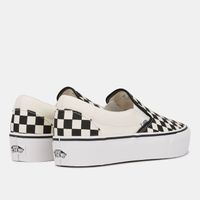 Moderne Vans Classic Slip-On Platform Sneakers Unisex VN00018E-06086 Nero/Bianco