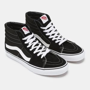 Zapatillas Vans Sk8 Hi modernas unisex VN000D5I-00007 negras