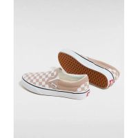Sneakers unisex Vans Classic Slip-On Color Theory C di tendenza, modello VN000D6Y-09764, colore beige.