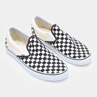 Bequeme Vans Vans Classic Slip-On Schuhe Damen Sneaker VN000EYE-01171 Schwarz/Weiß
