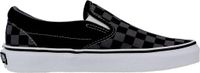 Baskets Vans Classic Slip-On pour femmes, style sportif, référence VN000EYE-06028, noir/gris
