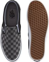 Baskets Vans Classic Slip-On pour femmes, style sportif, référence VN000EYE-06028, noir/gris