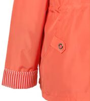 Timeless Wedolina Linda Women's Transitional Jacket, Short Coat with Detachable Hood, Sporty Spring Jacket 12210824 Peach-Orange