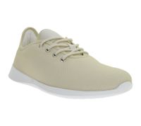 GROUNDIES Balance 2.0 Women's Lightweight Barefoot Shoes, Low-Top Mesh Sneakers with TrueSense Sole, Lace-Up Shoes, GND-130259-03, Beige