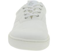 Chaussures minimalistes légères pour femmes GROUNDIES La Paz, baskets basses en mesh avec semelle TrueSense, chaussures à lacets durables et véganes, GND-130264-02 Blanc