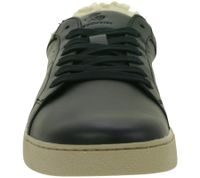 Soft GROUNDIES Barefoot Shoes Universe Teddy Women's Low-Top Genuine Leather Sneakers with TrueSense Sole GND-110296-01 Black