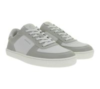 Sneakers basse da donna GROUNDIES Hamptons 2.0 in vera pelle con suola TrueSense GND-110256-30 Bianco/Grigio