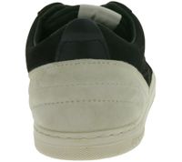 Urban GROUNDIES Zurich Women's Barefoot Shoes, Low-Top Genuine Leather Sneakers with TrueSense Sole GND-170260-01 Black