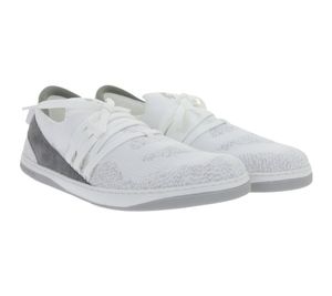 Zapatillas bajas flexibles GROUNDIES Osaka para mujer, estilo minimalista, con suela TrueSense y cordones (GND-180262-02, color blanco)