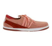 Flexible GROUNDIES Osaka Women's Barefoot Shoes, Low-Top Sneakers with TrueSense Sole, Lace-Up Shoes GND-180262-08 Red