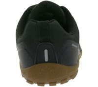 Waterproof GROUNDIES Barefoot Shoes All Terrain Low 2.0 Women's Low-Top Hiking Sneakers with TrueSense Sole, Vegan, GND-130257-14 Black