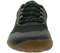 Waterproof GROUNDIES Barefoot Shoes All Terrain Low 2.0 Women's Low-Top Hiking Sneakers with TrueSense Sole, Vegan, GND-130257-14 Black