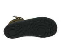 Waterproof GROUNDIES Portland Women's Barefoot Shoes, Genuine Leather Hiking Boots with TrueSense Sole, GND-110254-04, Brown