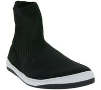 GROUNDIES Kobe Women's High-Top Sneakers with TrueSense Sole, Slip-On Shoes, GND-180261-01, Black